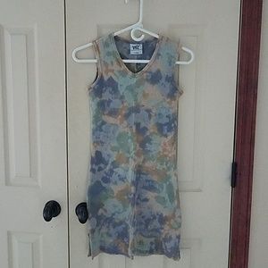 the dye tank dress with v neck size teen 14-16